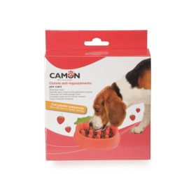 Camon Habzsolásgátló etetőtál műanyag eper formás