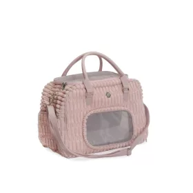   Camon Kisállathordozó rózsaszín 41,5*23*28 cm terhelhetőség 5/6 kg