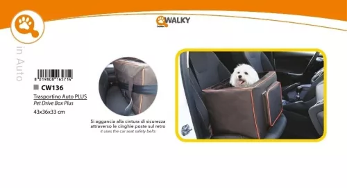 Camon Walky Drive Box Plus autós biztonsági hordozó 43*36*33 cm