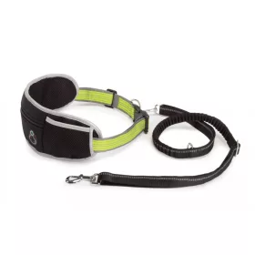   Camon WALKY futóöv, neoprén párnázás, nylon öv  38mm x 80/140cm + nylon állítható póráz 25mm x120/150cm