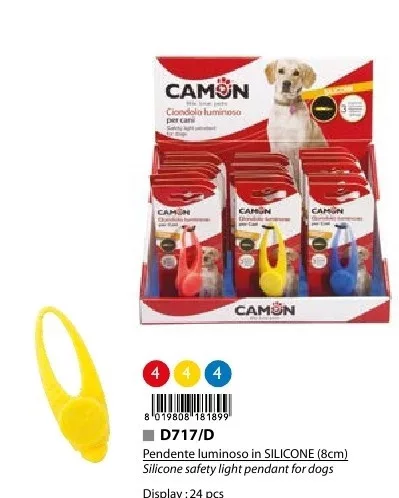 Camon Szilikonos világítós biléta 8 cm