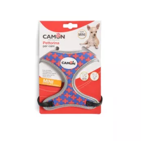   Camon Hám szett állítható kis méret D 200-300 / 300-370mm póráz 10x1200mm Mini – Bicolor