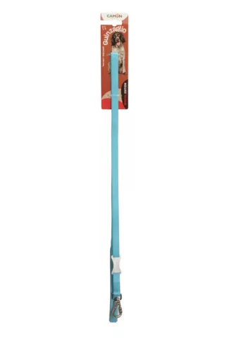 Camon Kéttónusú állítható póráz 25x1200 mm világoskék