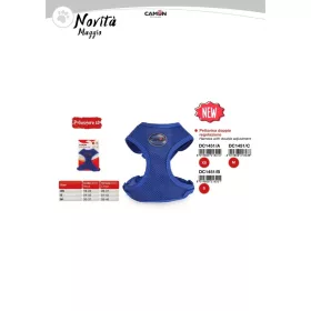   Camon Dupla állíthatóságú hám Mesh kék nyak 18-26, mellkas 28-37 cm XS