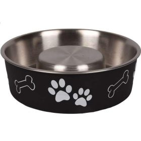 FGO31 Flamingo Fémtál Bella Evéslassító Fekete 1,5 L