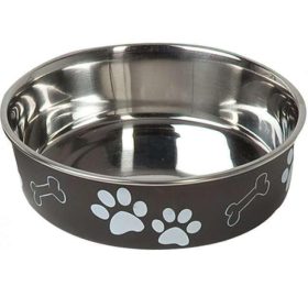 FGO34 Flamingo Fémtál Bella Mancs Fekete 1,5 l /21 cm