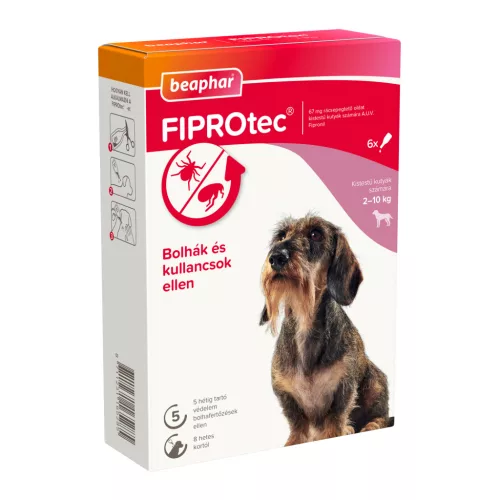 Beaphar Fiprotec Spot On rácsepegtető 2-10 kg 1 db