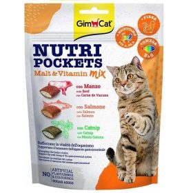 GCSNPM15 GimCat Snack Nutripockets Maláta&Vitamin mix 150 g