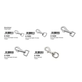 Camon Biztonsági karabiner 8 cm*25 mm 