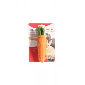 Camon Rágójáték kisállatoknak Lufa sárgarépa 15 cm