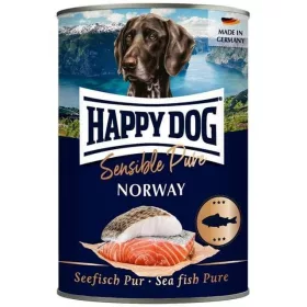 HDPPL400 HAPPY DOG PUR KONZERV NORWAY 6X400 G