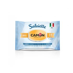 Camon Törlőkendő Vaniglia  17*20 cm 15 db/csomag