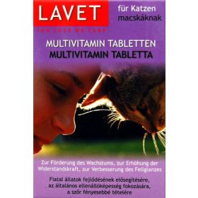 LA1006 Lavet multivitamin macska tabletta 50 db