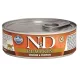 PND080016 N&D Cat Pumpkin konzerv szarvas&sütõtök 12*80 g