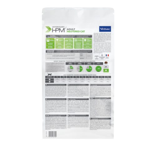 VHAS15 Virbac hpm adult with salmon neutered cat 1,5 kg