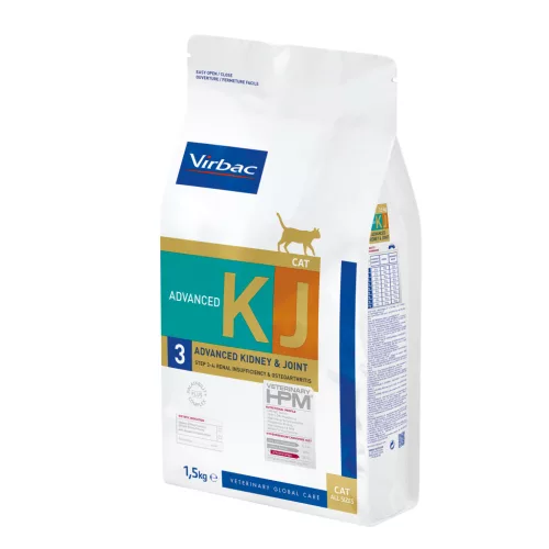 Virbac HPM Diet Cat Kidney & Joint 3 Advanced 1,5kg