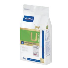 VHDCU13 Virbac hpm diet cat urology 1 struvit 3 kg